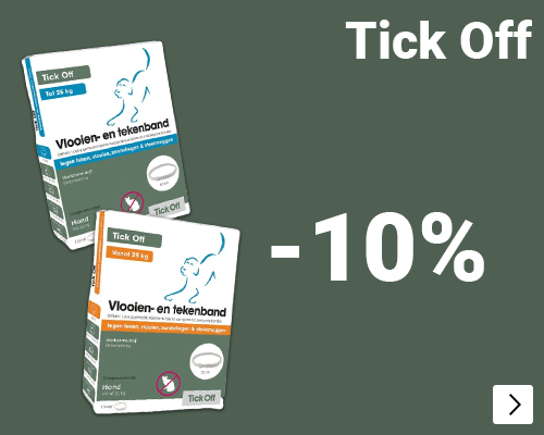 Tick Off Vlooien- en tekenband -10% DOG